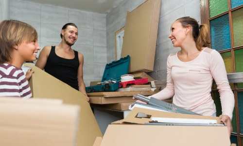 Office relocation team planning a Waterloo business move