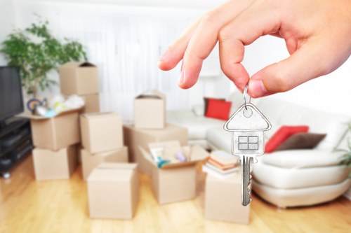 Commercial moving truck service in Waterloo for offices and equipment