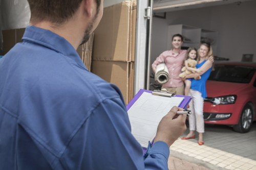 Commercial moving van support for Waterloo businesses