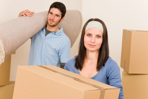 Office furniture and equipment prepared for a Waterloo commercial move